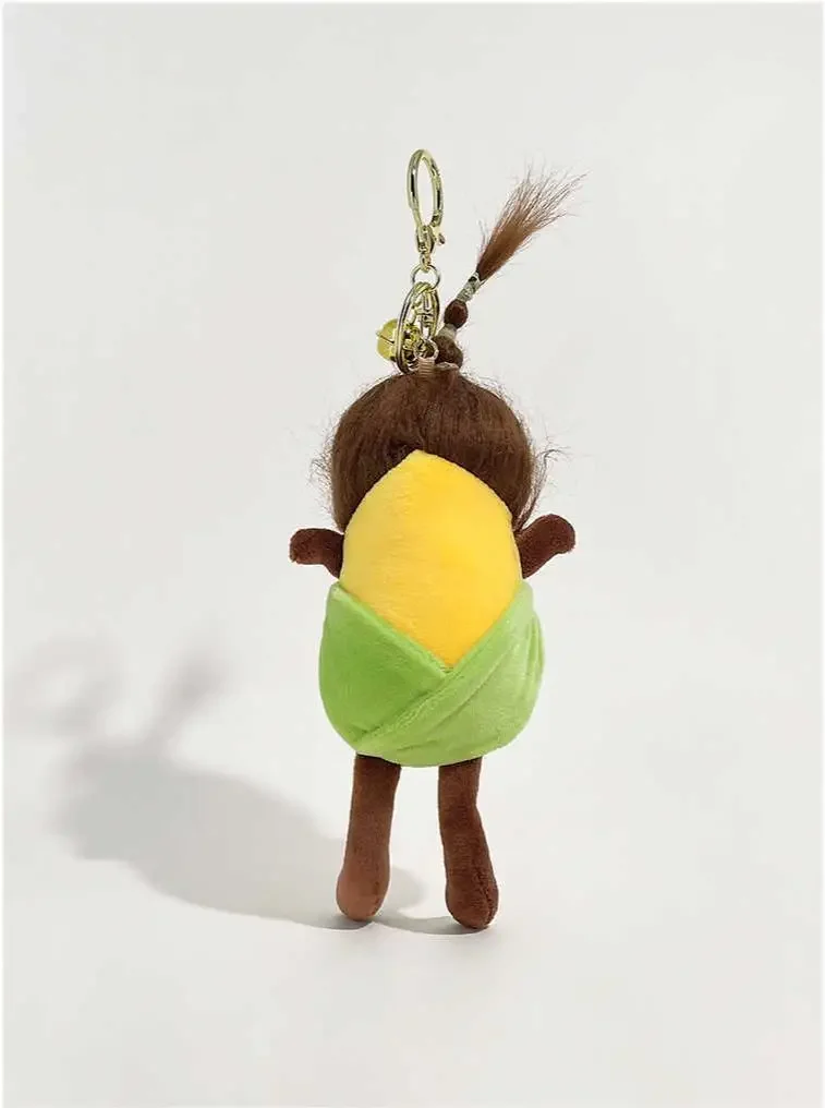 Ugly Cute Doll, Colorful Bag Keychain Pendant Funny Student Schoolbag Pendant Gift Car Charm Christmas Gift