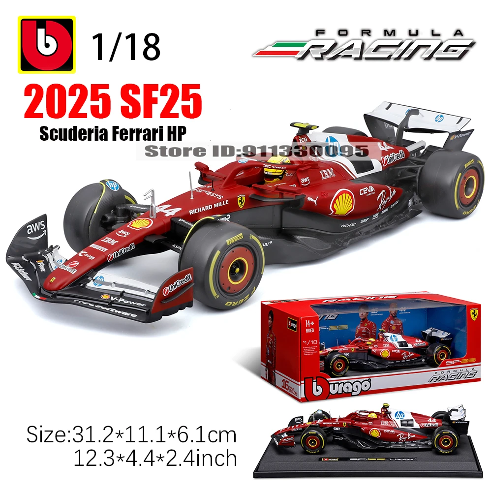 bburago-1-18-2025-f1-scuderia-ferrari-hp-sf25-16-charles-leclerc-modelo-de-coche-de-aleacion-44-lewis-hamilton-coche-de-juguete-de-coleccion