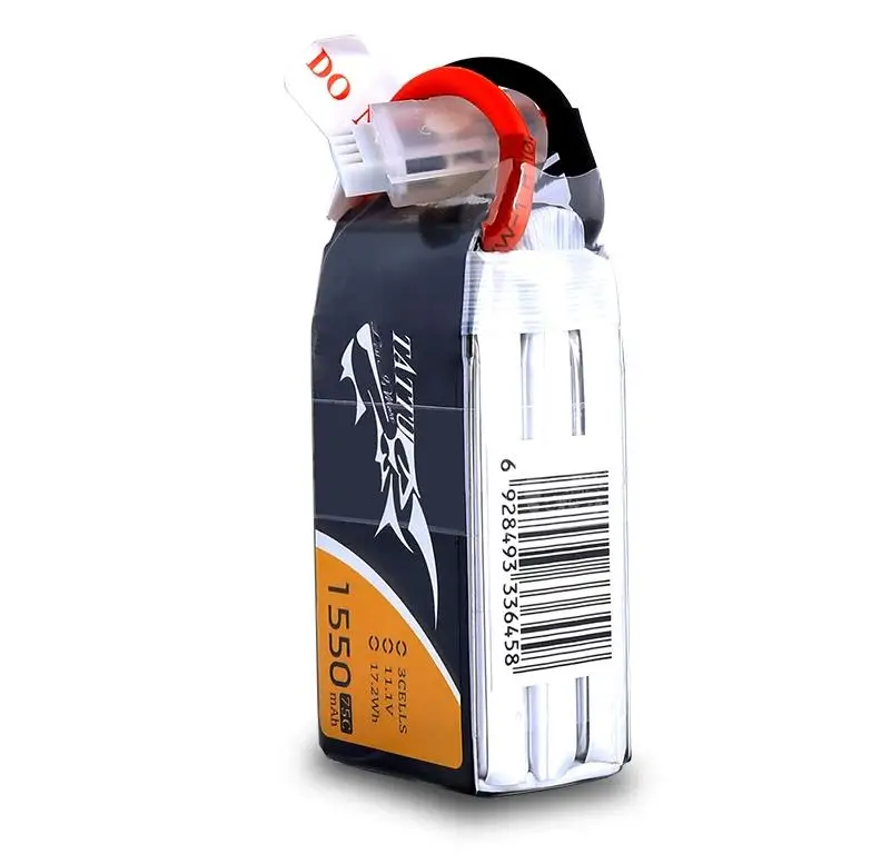 ACE Tattu  3S 4S 1550mAh 45C 75C  battery  FPV LiPo Rechargeable Batteryfor RC FPV Racing Drone Quadcopter