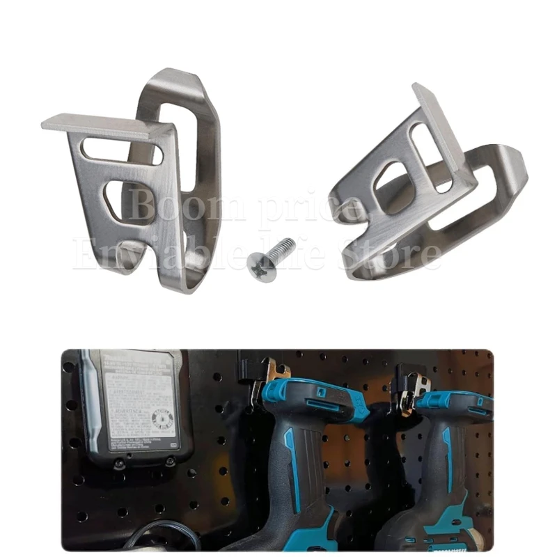 Clip per gancio per cintura per trapano elettrico con viti per Makita XFD01 XFD07D DTD144 DTD144Z 12V 18V trapano a batteria Clip per cintura