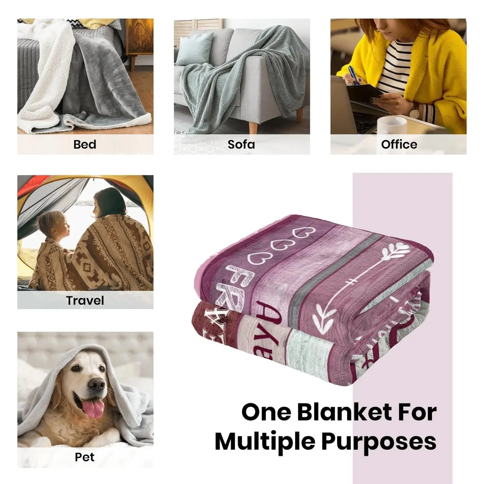 Mother in Law Gift Blankets, Birthday, Christmas, Mother\'s Day Gifts blankets for beds  blankets  thin blanket  throw blanket