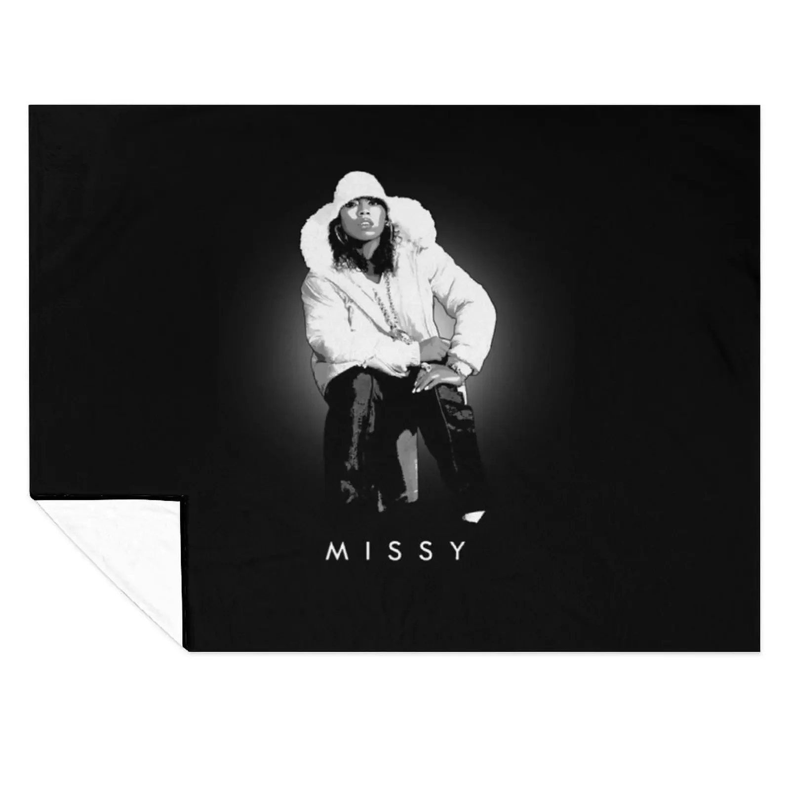

OMG! The Best Missy Elliott Ever! Throw Blanket For Sofa Thin Multi-Purpose Sleeping Bag Shaggy Blankets