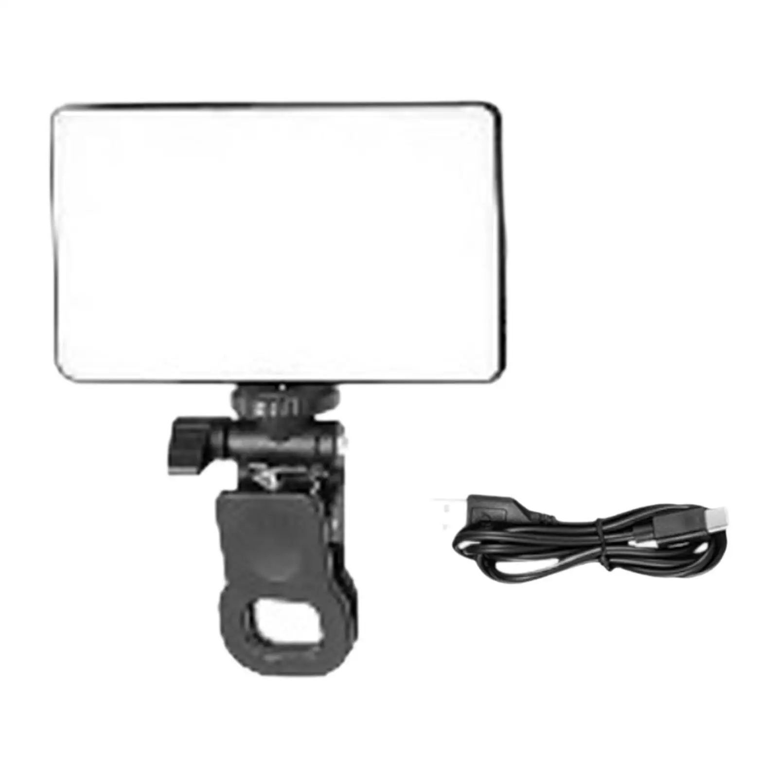 RGB Mini LED Video Light Dimmable for Video Conference Photos Taking Indoor Outdoor Live Broadcast Photography Selfie Lighting