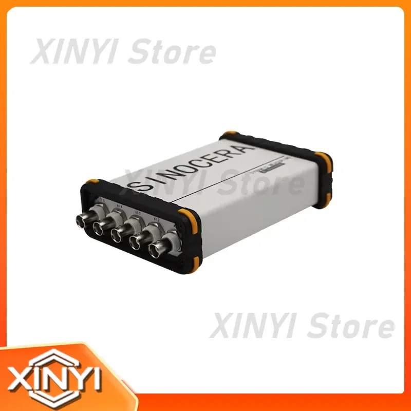 USB power 4 Channels IEPE High-precision Dynamic signal Collector Portable Dynamic Data Acquisition