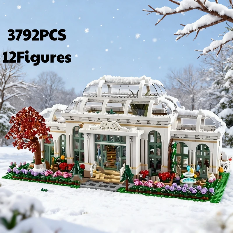 

New Botanical Garden Model Street View Building Blocks 21353 DIY Assembly Toys for Boys and Girls Adult Christmas Gifts