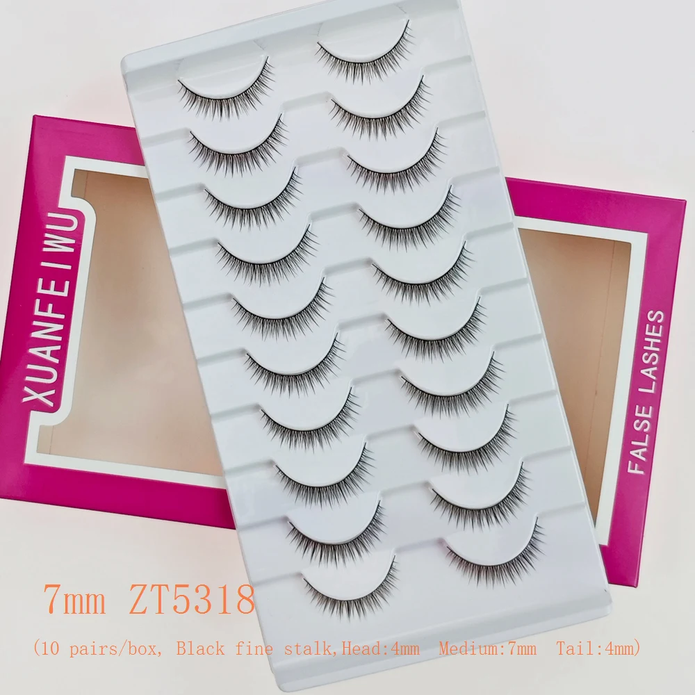 رموش صناعية قصيرة طبيعية من Xuanfeiwu لمظهر طبيعي، مناسبة للارتداء اليومي، صديقة للمبتدئين، رموش ذاتية التطبيق بنفسك #2