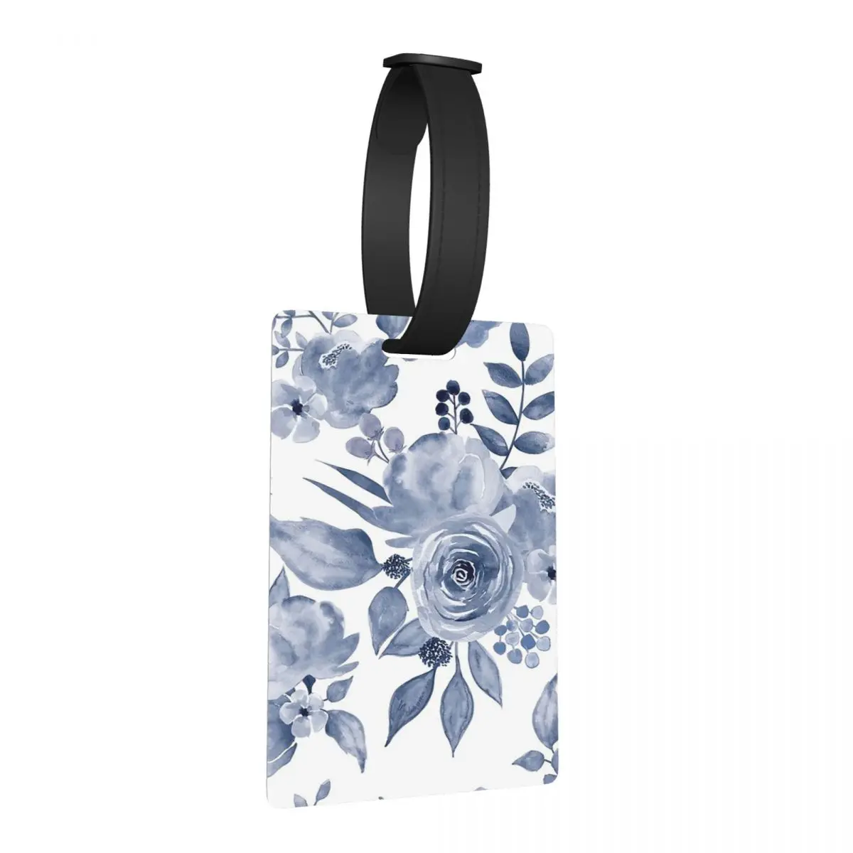 

Багажные бирки в стиле Hamptons с цветочным дизайном, аксессуары для чемодана, дорожный милый багаж, посадочная бирка, держатель этикетки, идентификационное имя, адрес
