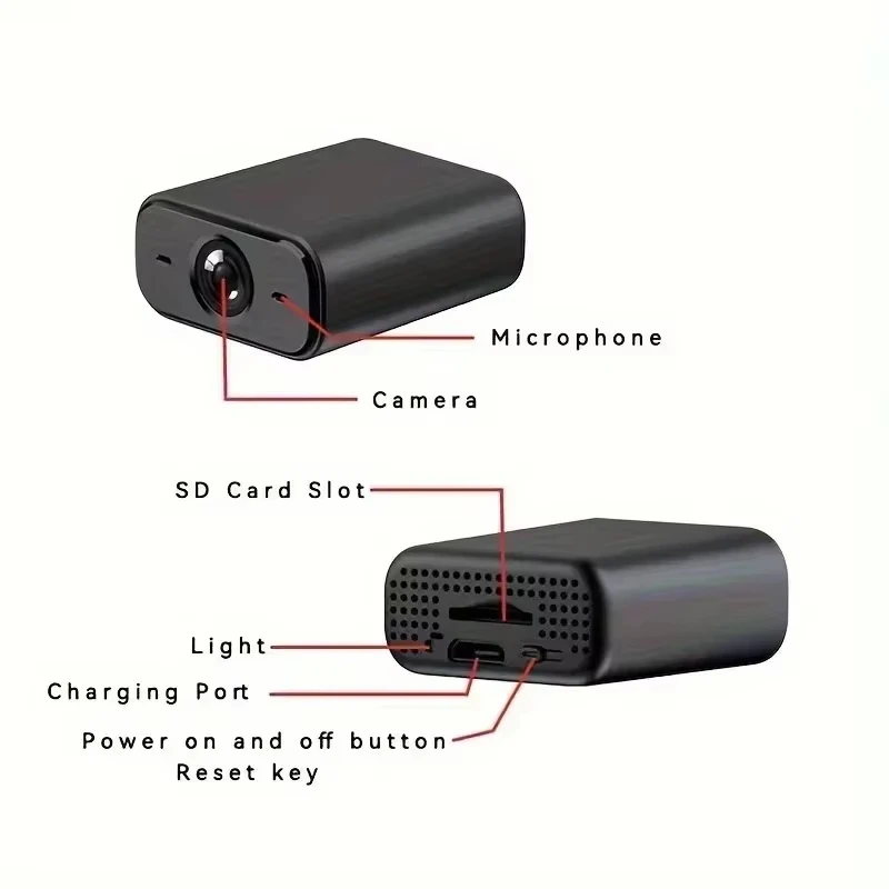 Wireless Home Surveillance Camera V720 Wireless WiFi Mobile Phone Remote Mini Indoor Plug-In Free HD Multi-Scenario Applicable