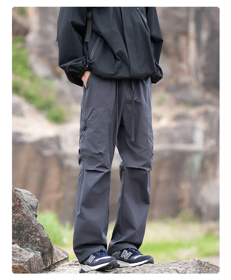 Wasserdichte Wander-Cargohosen für Herren, Modische Cargohosen, Herbstliche Baggy-Hosen, Angel- und Campinghosen für Damen – Detail 13