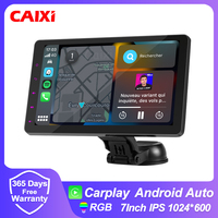 CAIXI Universal Portable Carplay for Car Radio Stereo Wireless Carplay Screen Wireless Car Stereo with Carplay Android Auto Car