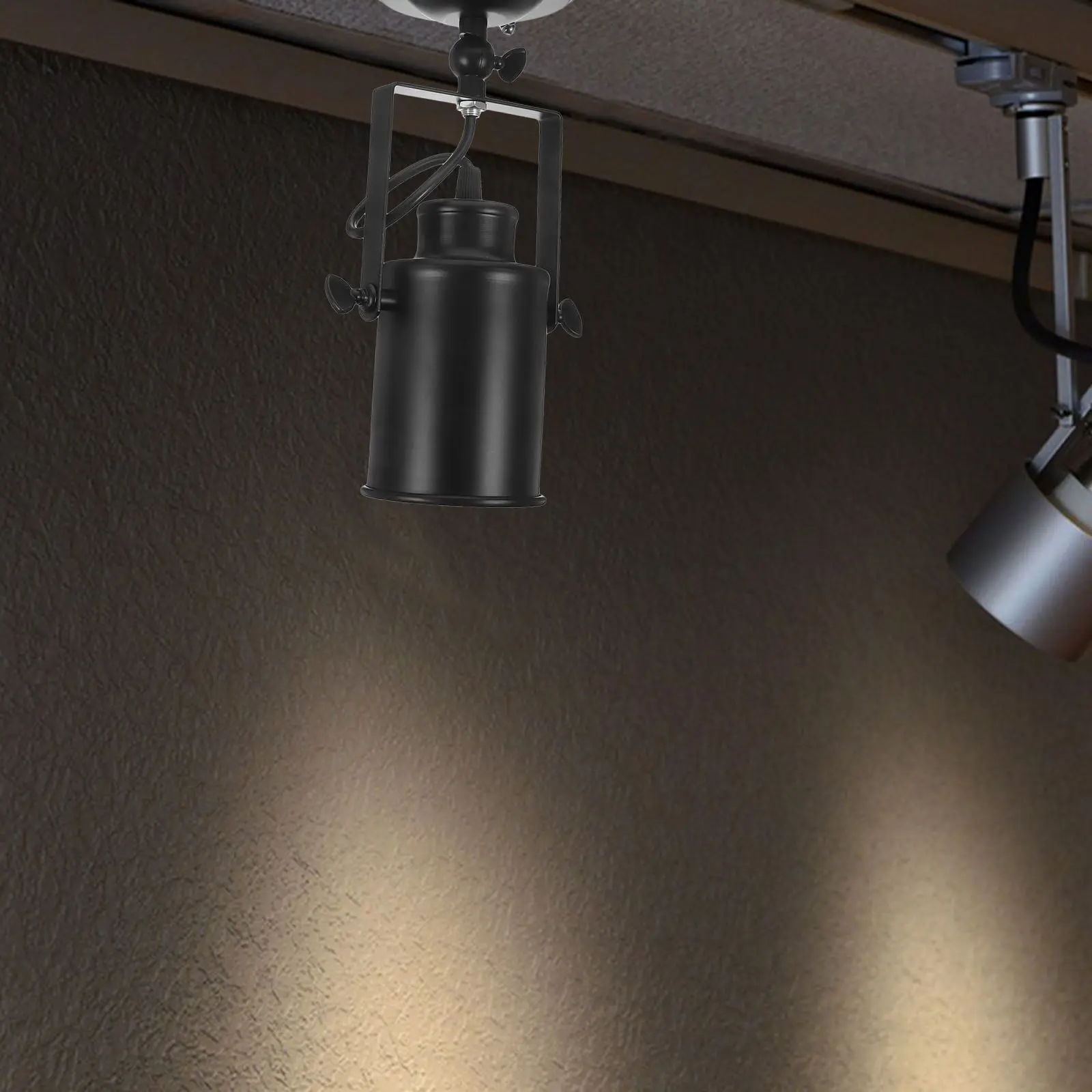 

Подвесной светильник в индустриальном стиле с регулируемым углом наклона, кованый, винтажный дизайн, со встроенной LED-подсветкой для гостиной