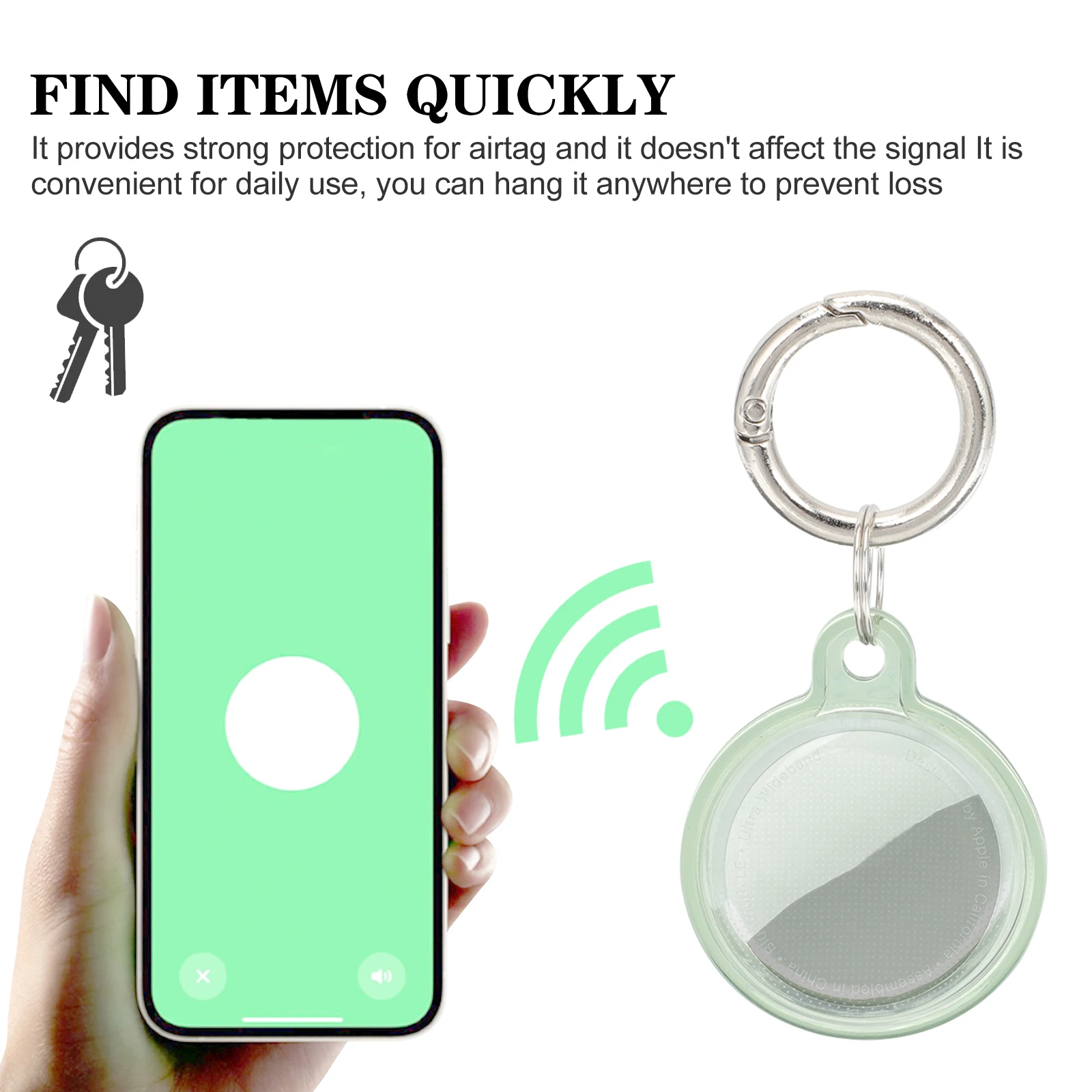 

4pcs Tpu Protective Cover Lightweight Shockproof Case For Anti-Scratch Small Safe Reliable Anti-Lost Accessory