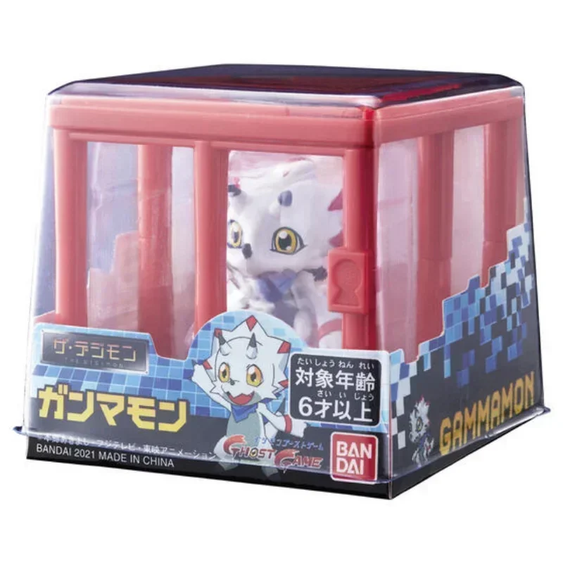 Bandai-figuras de acción de Digimon Ghost Game, juguetes bonitos de Anime, Serie de colección, Gammamon, Angoramon, Jellymon, en stock