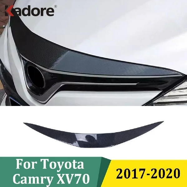 

For Toyota Camry 70 XV70 2017-2020 Chrome Front Engine Grille Grill Trim Racing Grills Cover Radiator Protector Car Accessories