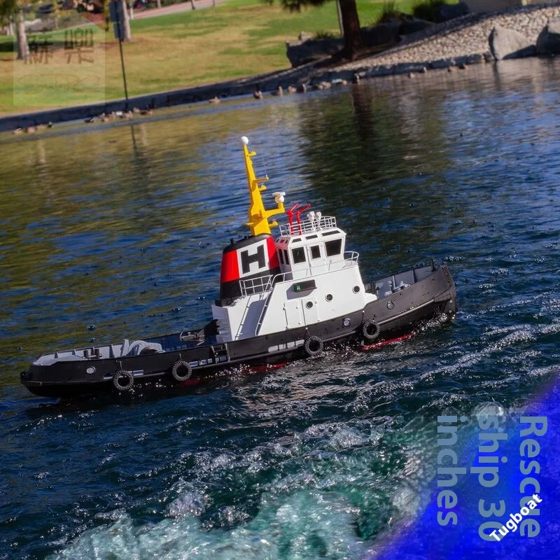 

Losi Horizon Prb08036 Harbour 30-дюймовый 2,4 ГГц с дистанционным управлением, электрическая спасательная лодка, буксир, модель игрушки, подарок на фестиваль