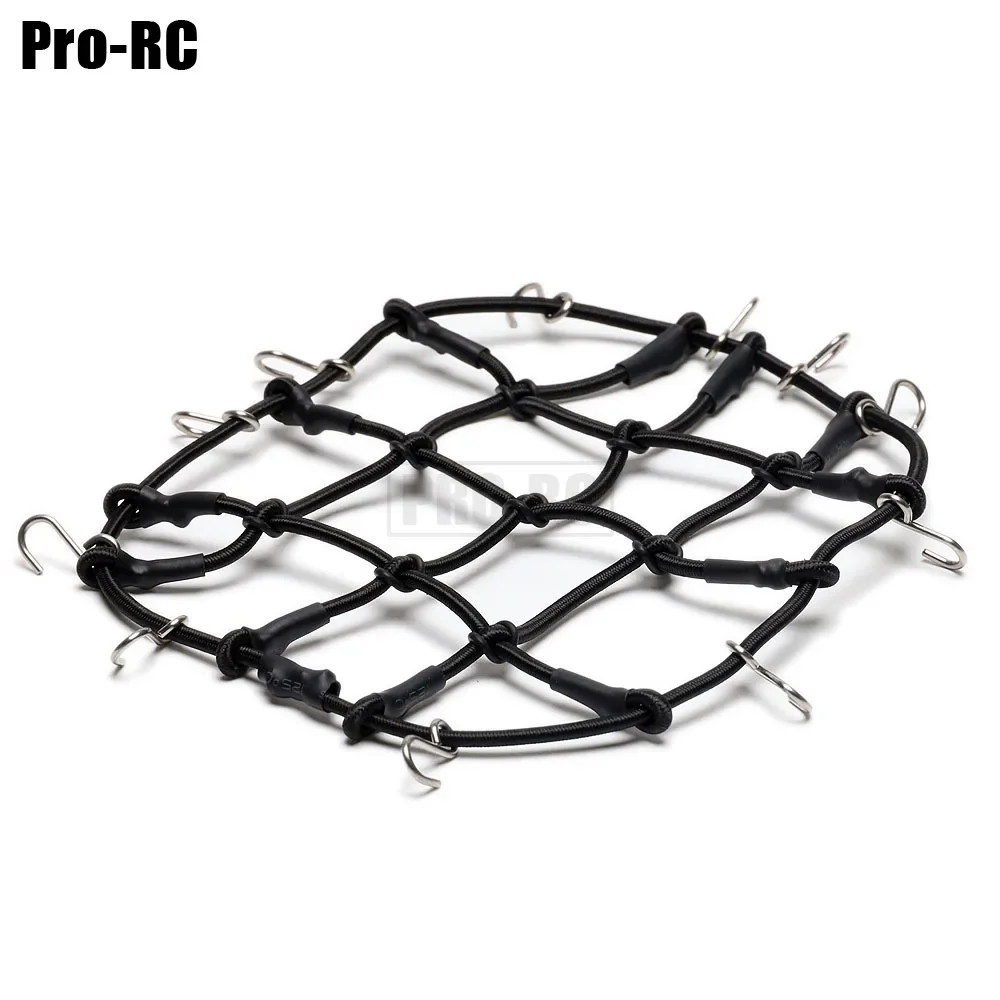 1Pcs 138*115mm Elastic Luggage Net Black for RC Rock Crawler Car 1/10 AXIAL SCX10 MN99S D90 Accessories