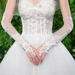 Cosplay Party Clothing Accessories Events Activities Dress Wedding Bridal Gloves Evening Party Gloves Long Finger Mittens