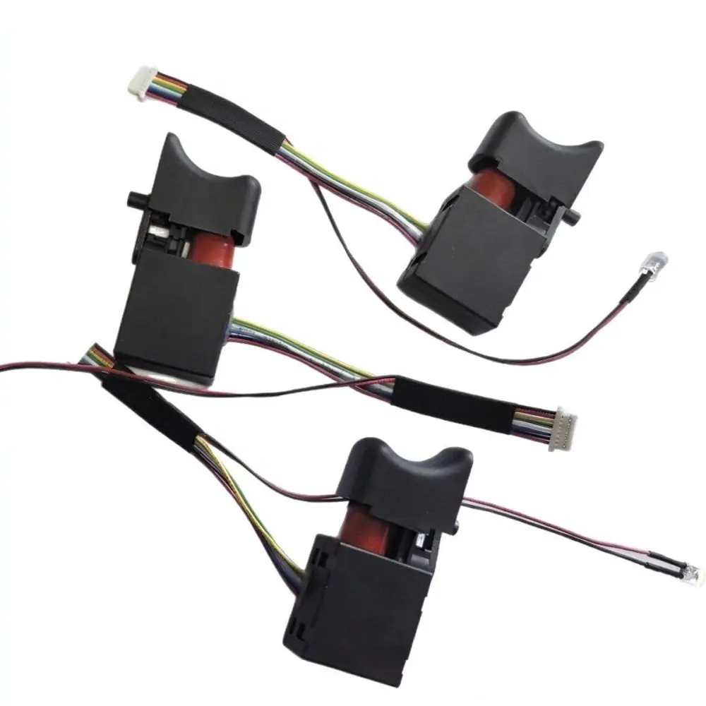 Electric Wrench Speed Regulator Switch 8 Wire Forward Reverse Control For Brushless Power Tool Repair Maintenance