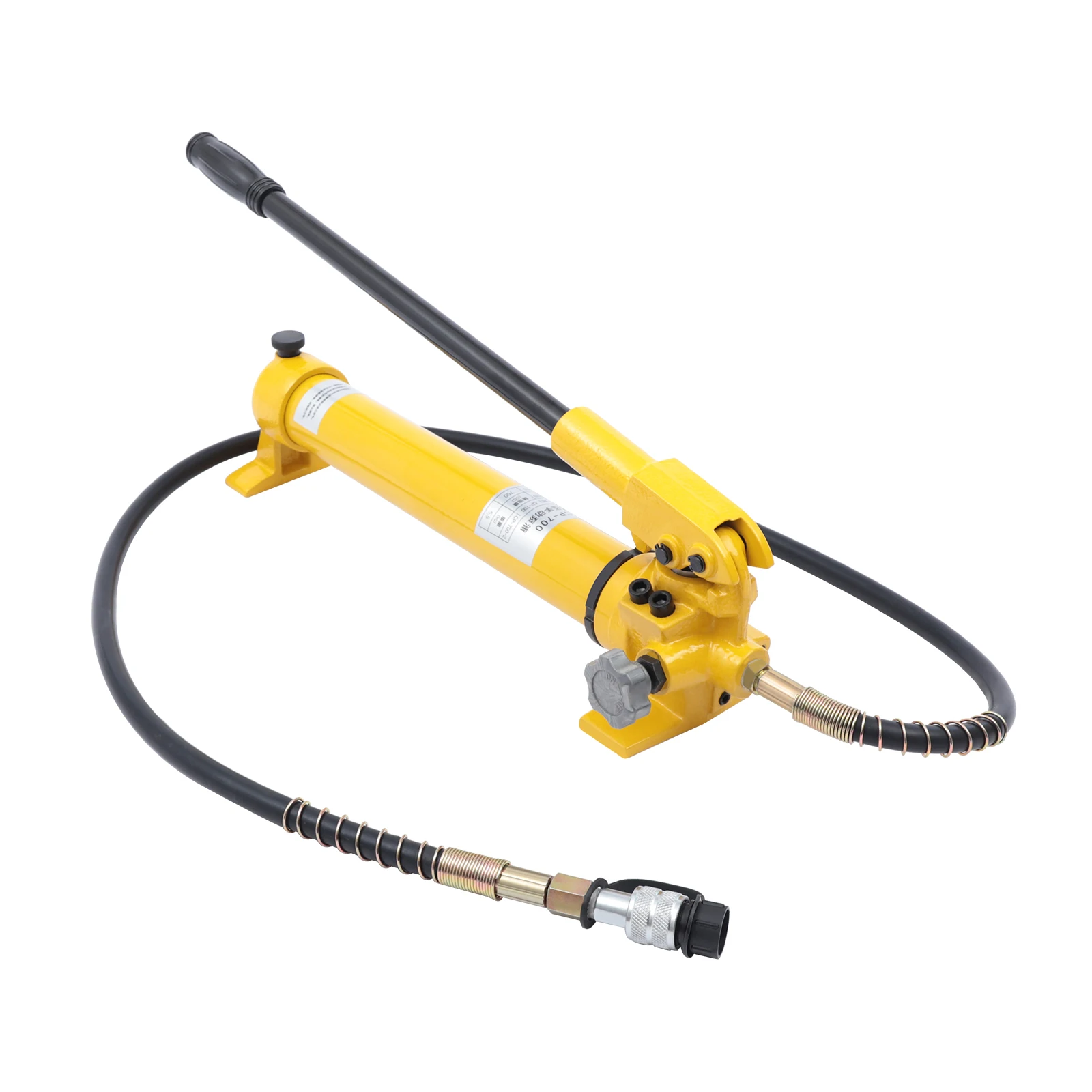 30T Hydraulic Jack Power Ram Kit  CP-700 Manual Hydraulic Hand Pump Multi Section Jack, 2'' Stroke Mini Hydraulic Cylinder