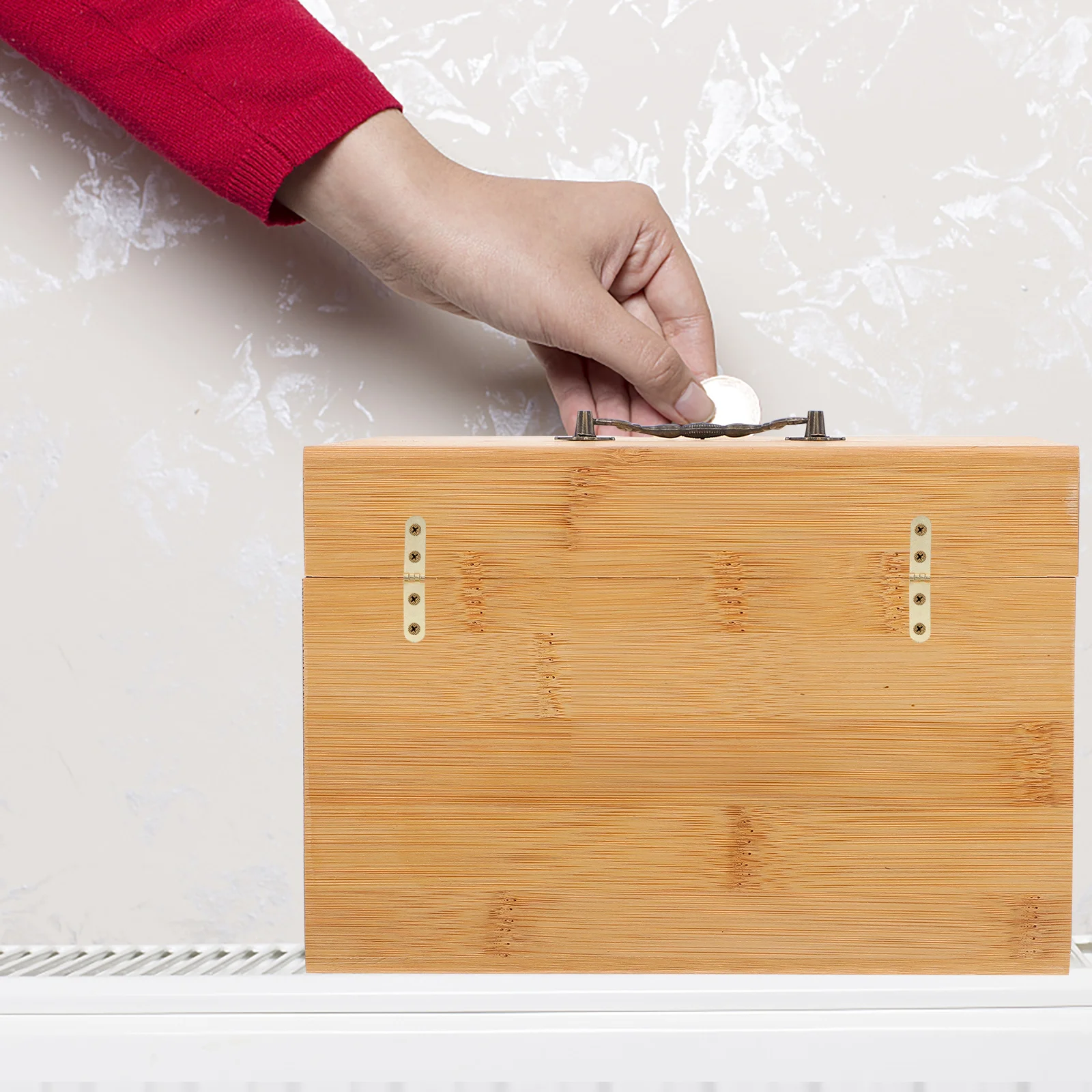 

40Pcs Jewelry Box Hinges Small Solid Iron Classic Color Stable Performance for Wooden Gift Box Case Small Hinges