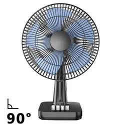 Electric Fan Desktop Home Silent Student Dormitory 16 Inch Large Table Fan Desktop Small Fan Shake Head Turn Page Floor Fan