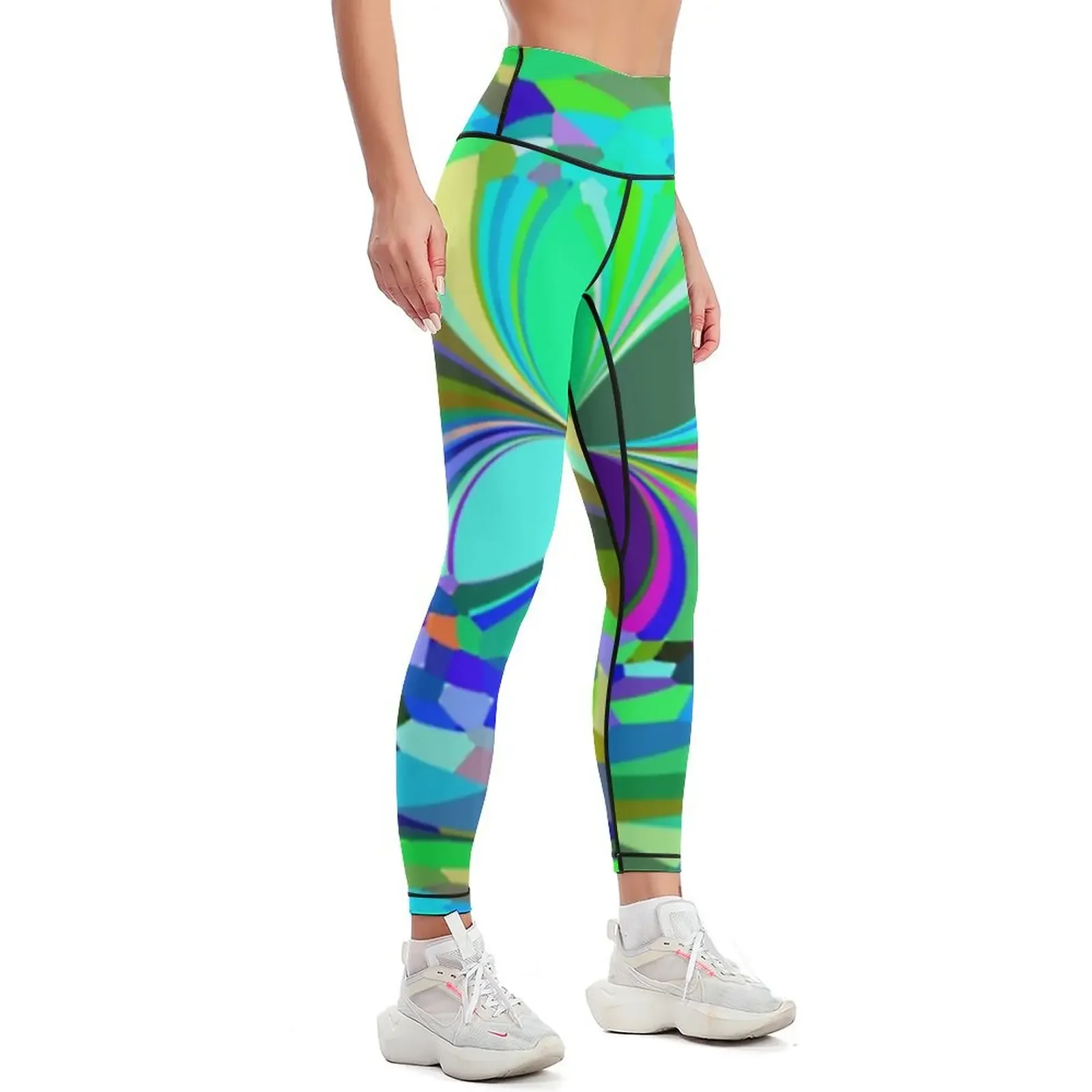 Re-Created Butterflies XXV by Robert S. Lee Leggings sports for Women's tights Legging sexy woman flared Womens Leggings