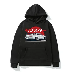 The r32 monster background line Print men/women knock on occasional sweatshirt popular sweatshirt S-3XL fashion