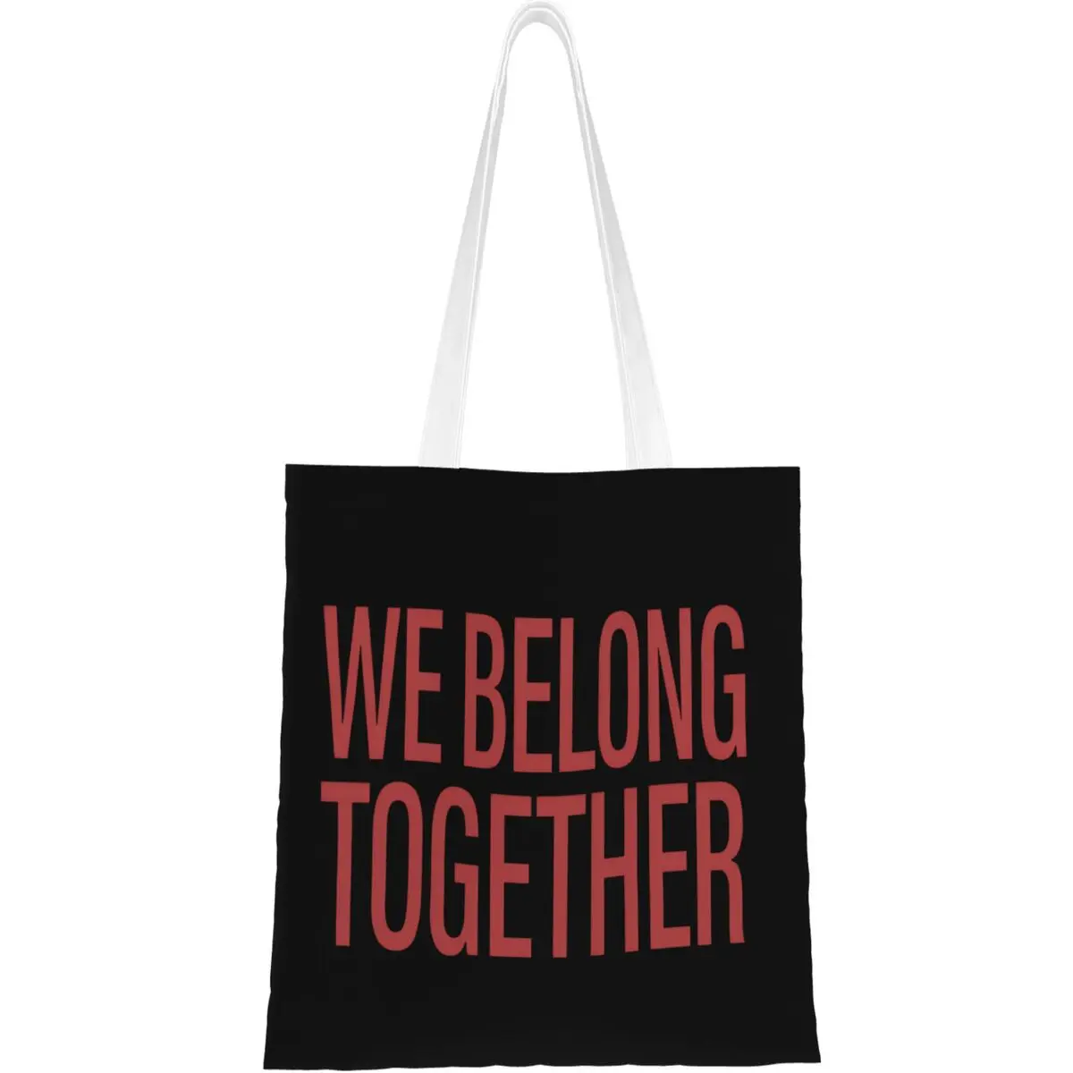 Sac fourre-tout Harrys Styles We Belong Together, sac de plage, sac à bandoulière imprimé pour étudiants, sac fourre-tout mignon en polyester