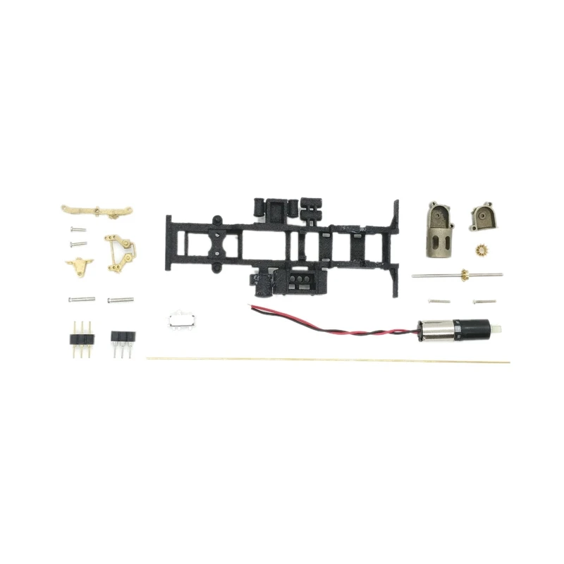 DM Das87 DS87E01 Chasis de camión RWD de dos ejes Kit de bricolaje rápido Piezas de coche RC