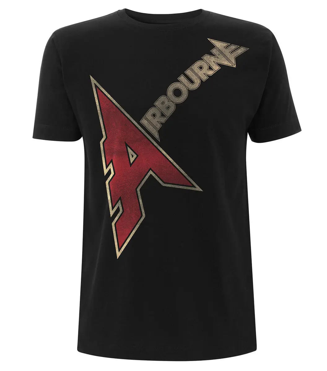 

T-shirt Metal Men's Airbourne - A-Logo - NNM - RTAIRTSBALO 2026 Summer Pure Cottons High-end Luxury Unisex Style