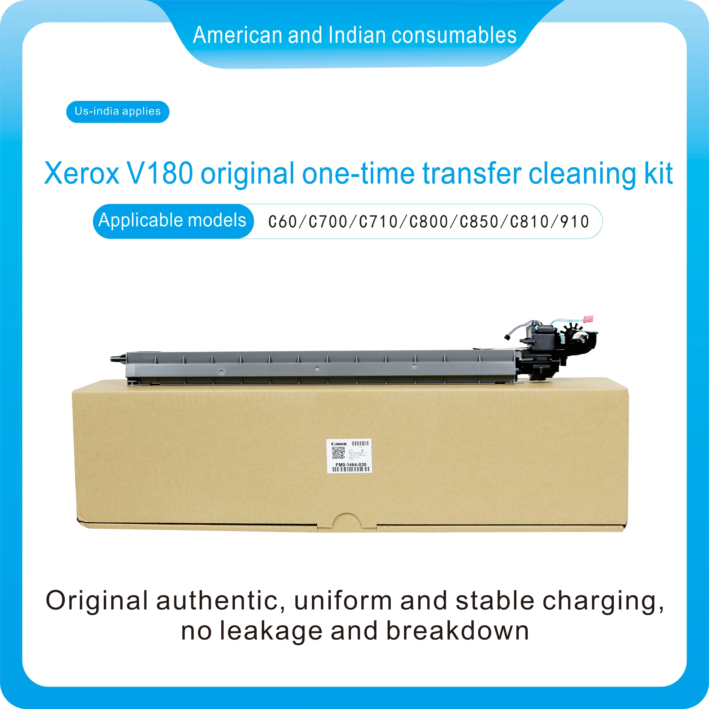 FMO-1464-030 Xerox V180 Original One-Time Transfer Cleaning Kit Original Authentic Uniform Stable Charging Leak-Proof Fail-Proof