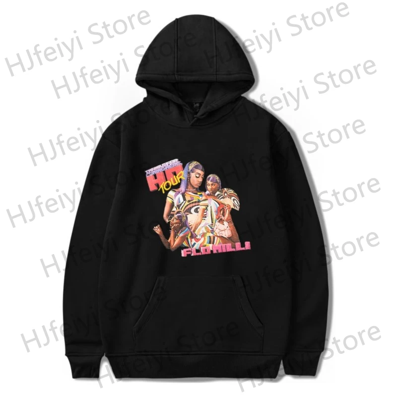 Flo Milli Thanks For Coming Here Ho Tour Hoodies Merch For Men/Women Unisex Casuals Winter Long Sleeve Sweatshirt Hooded