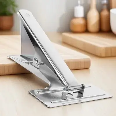 

1pc Cloth Clips Sewing Tools Fabric Quilting Dressmaking Clamps Large Size Stainless Steel Durable Spring Design Easy Open Close