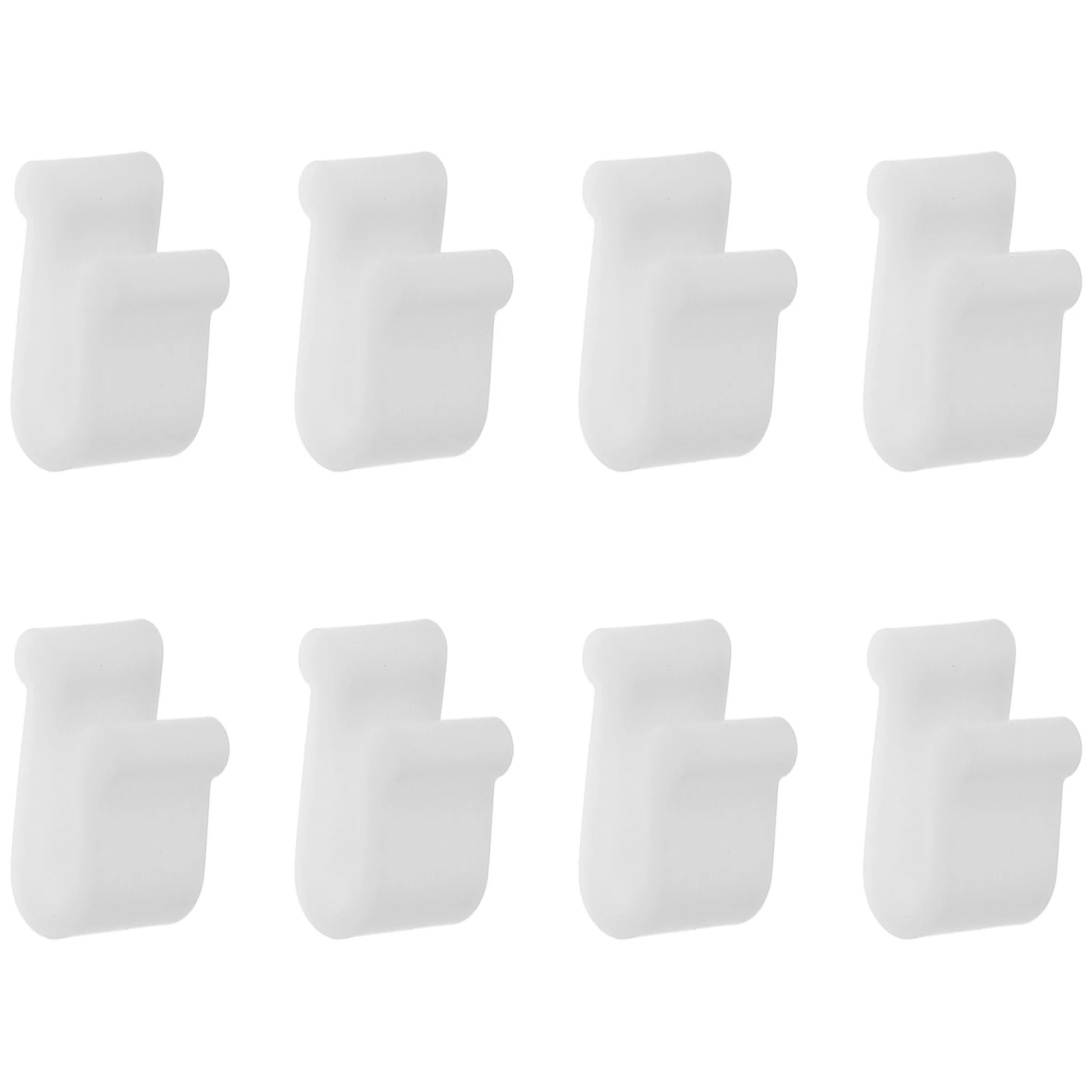 

8pcs Cookware Protector Set Non Slip Clips Replacement Lid Bumper Oven Stacking Storage Accessories Silicone Kitchen