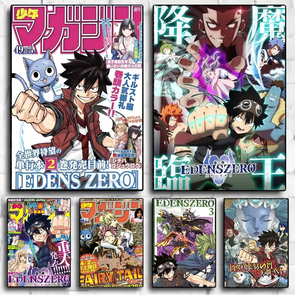 Decoración con Pegatinas de EDENS ZERO: El Toque Perfecto para tu Espacio de Fans