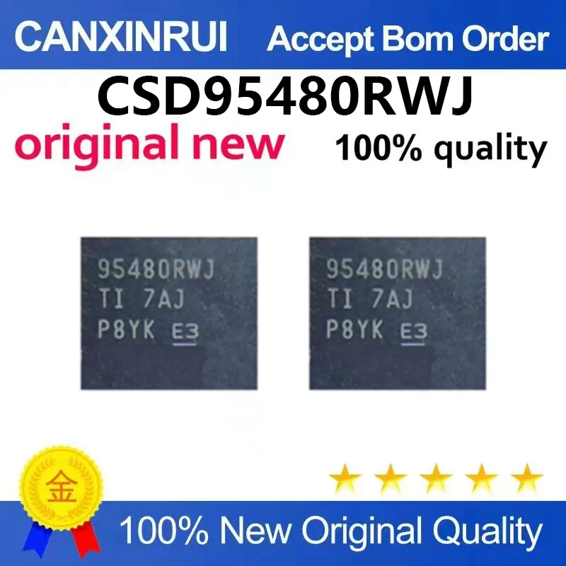 (5pcs-100pcs)Brand new original CSD95480RWJ CSD95480 patch QFN41 synchronous buck power IC chip