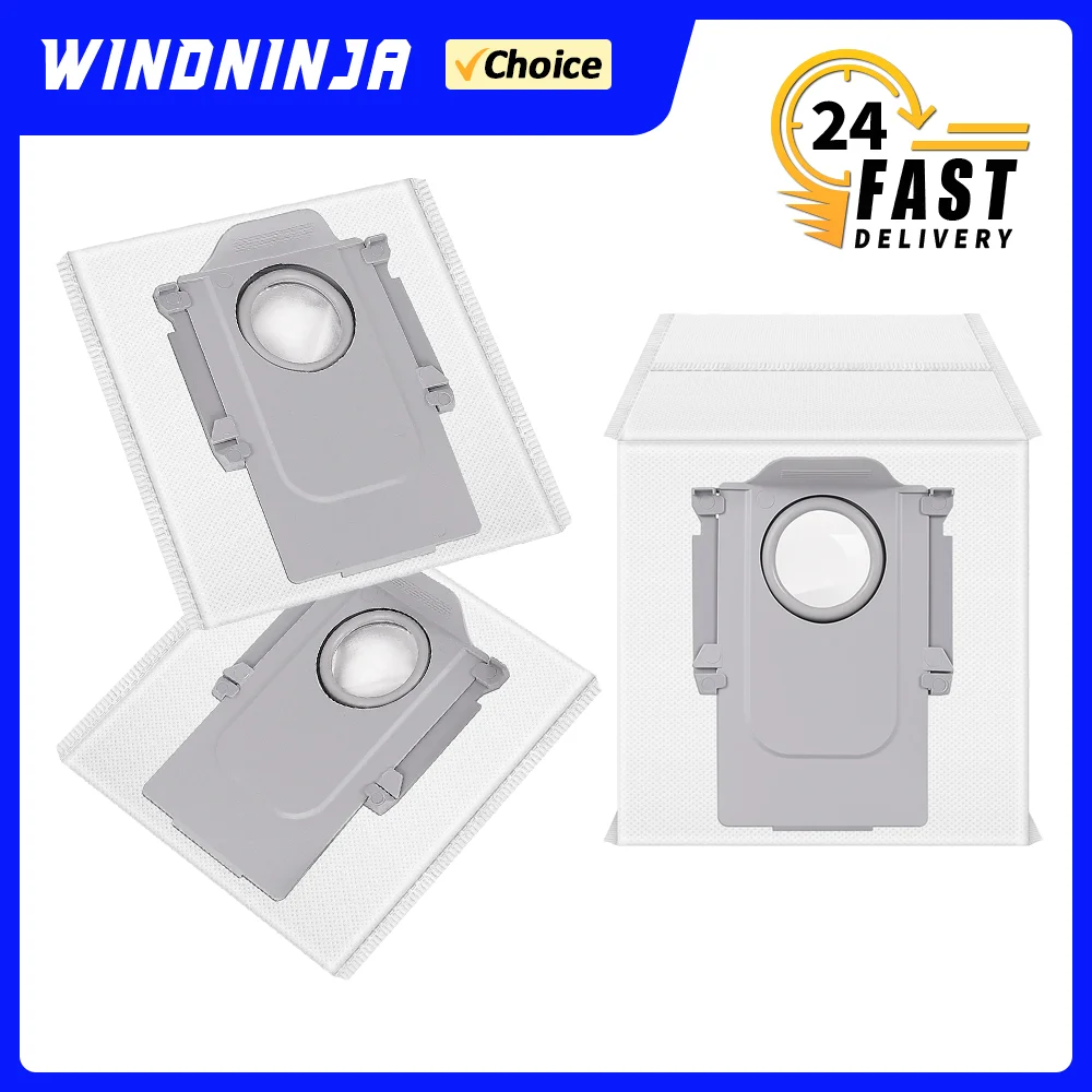 Ersatz-Staubbeutel für Roborock Saros 10 10R S8 Maxv Ultra Qrevo Curv 2 Flow Maxv Edge P10 Pro V20 P10S Pro Plus Staubsauger