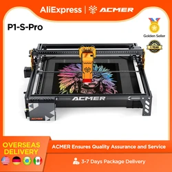 ACMER Laser Engraver P1 S pro 6W with WIFI APP 72W Laser Cutting Machine For Acrylic Wood Panel Woodworking Engraving Machine