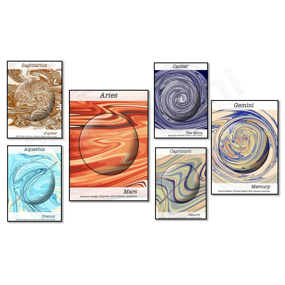 Zodiac Aesthetic Po… - image