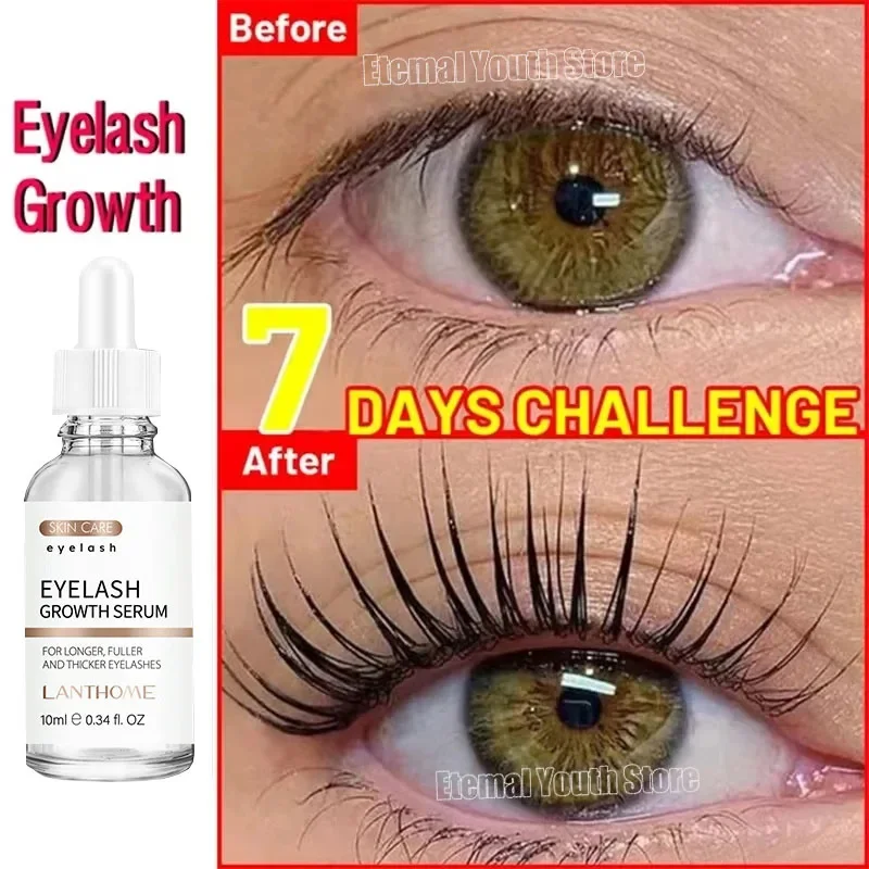 

7 Days Fast Eyelash Growth Serum Natural Thick Long Curling Eyelash Growth Liquid Eyelash Growth Thicken Care Products Makeup