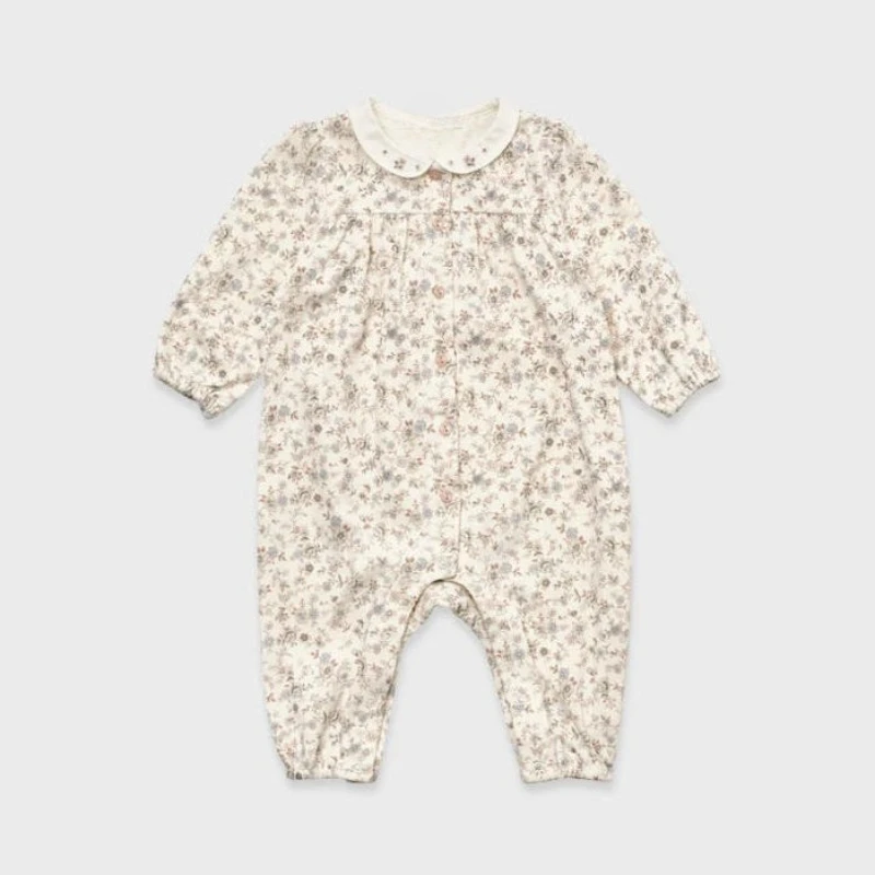Cotton Baby Girls Romper Set LOU26 Long Sleeve Printed T-shirt with Shorts Infant Blouse Bloomers Autumn Toddler Clothes Bodysui