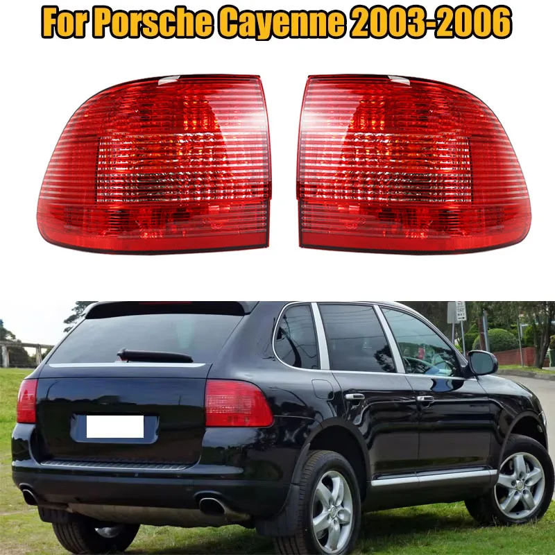 Fanale posteriore per auto Luce freno Luce di parcheggio retromarcia Indicatore di direzione Lampeggiante Gruppo luci per Porsche Cayenne 2003 2004 2005 2006