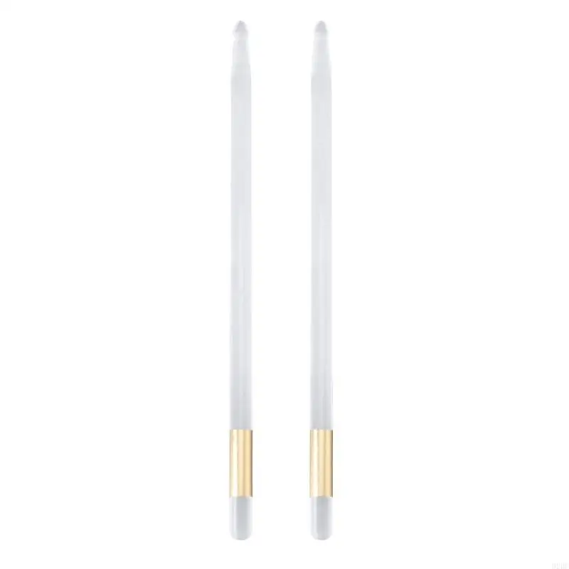  LED Light Up Drum Sticks 13 Color Glow Drumsticks Acrylic Drumstick Drummer Accessories Gifts for Adults and Kid