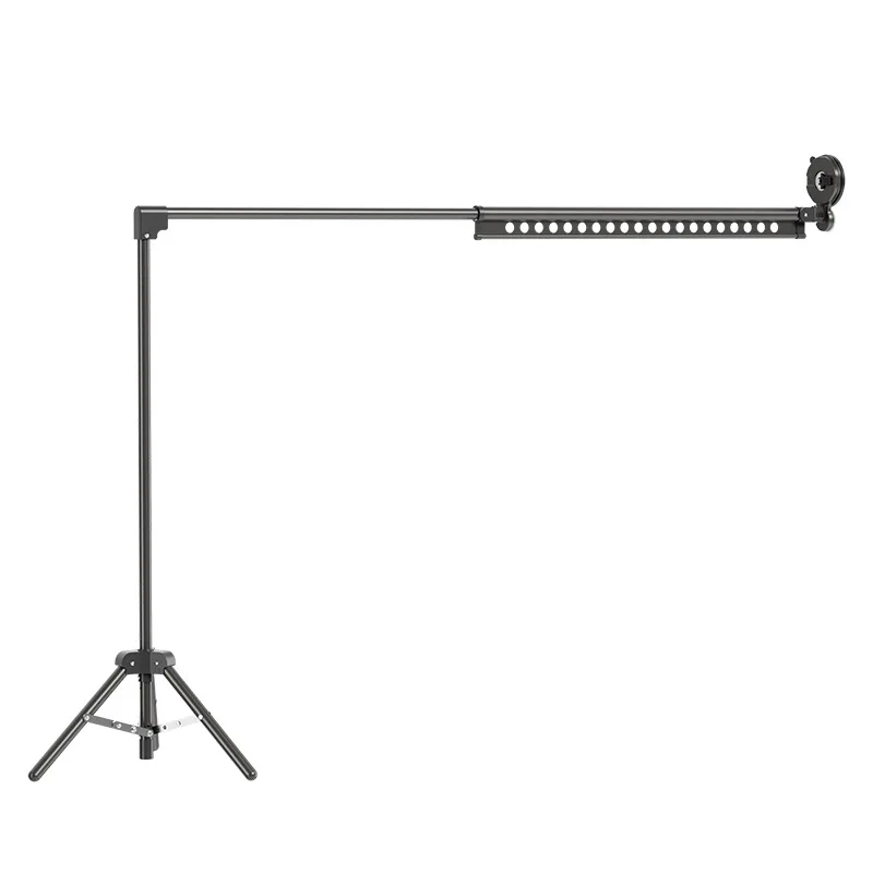 Wireless Hole-Free Wall-Hanging Thickened Clothes Drying Rod for Home Use