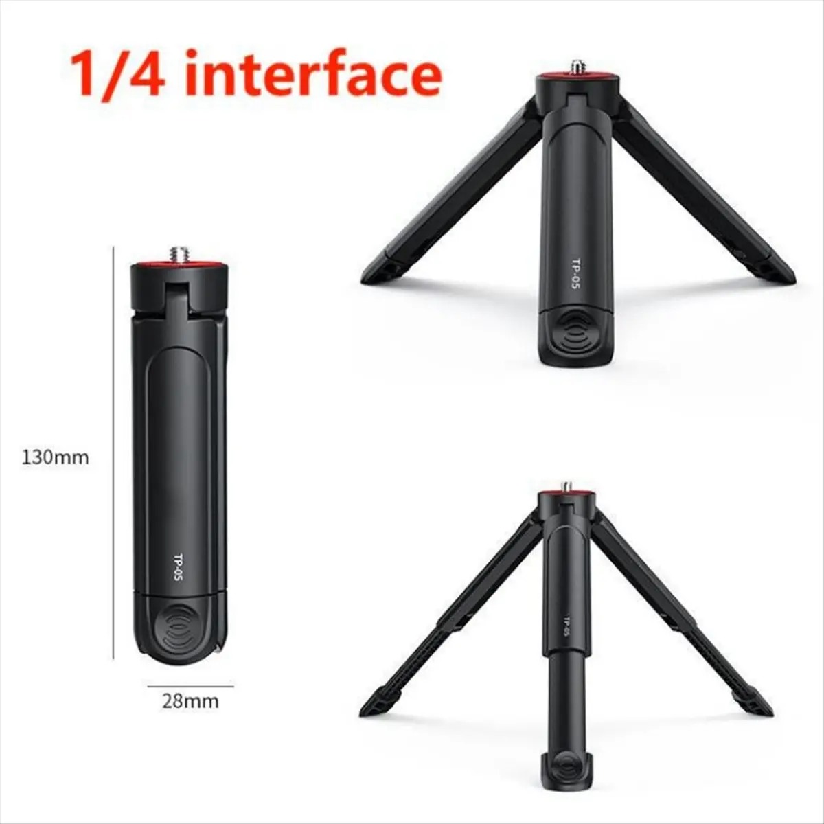 【~ New A20Z】Tripod Small Desktop Simple Stand Foldable Hand Grip for Phone Camera Stabilizer Tiny Accessories