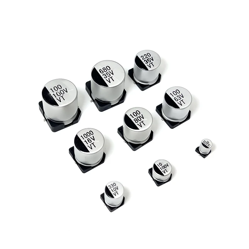 

100 шт. 50В 220мкФ SMD алюминиевые электролитические конденсаторы, высокотемпературные, долговечные, с низким ESR, 10x105мм, для промышленного оборудования