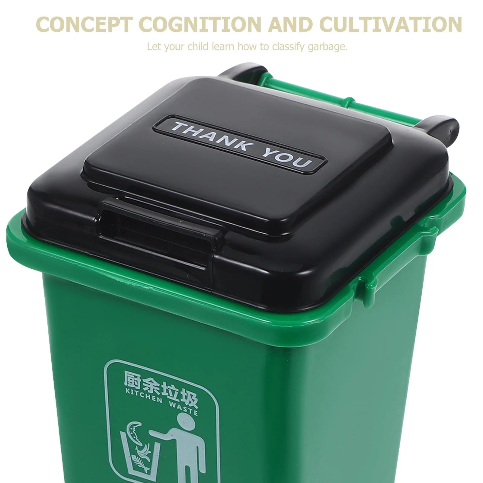 1Set Garbage Classification Game for Learning Educational Plaything Colorful Waste Sorting Puzzle Brain Development