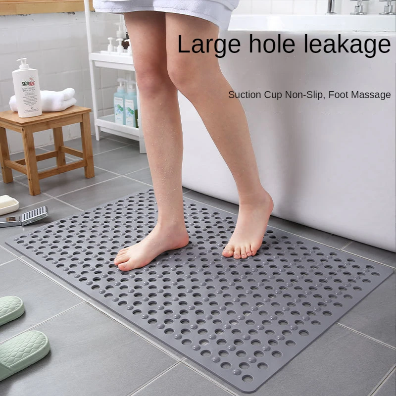 Bath Anti-slip Elderly and Children Anti-fall Massage Foot Mat Waterproof Toilet Shower Hollow Floor Mat Bathroom Supplies