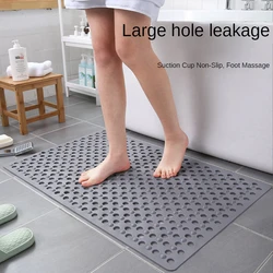 Bath Anti-slip Elderly and Children Anti-fall Massage Foot Mat Waterproof Toilet Shower Hollow Floor Mat Bathroom Supplies