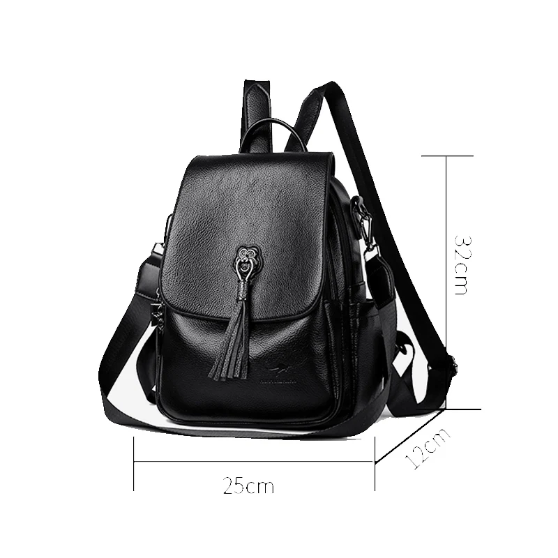 캐주얼 여성 가죽 백팩, 디자이너 숄더 백, 여성용 2022 백팩, 십대 소녀용 학교 가방, Sac Mochila Feminina